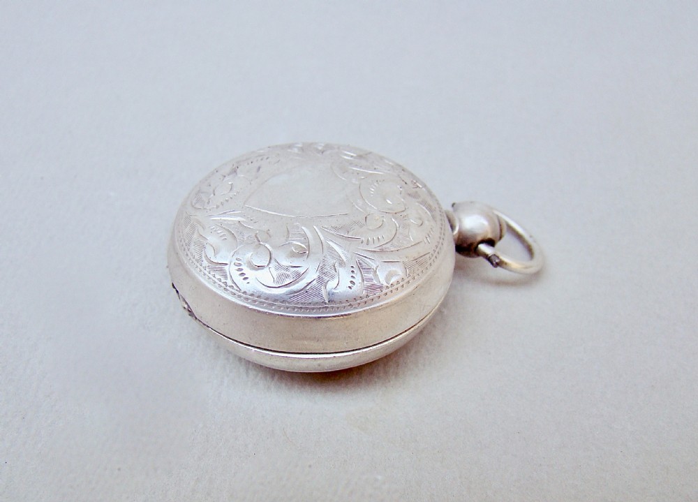 GEORGE V SILVER SINGLE SOVEREIGN CASE BY JOSEPH GLOSTER , BIRMINGHAM 1910 View III