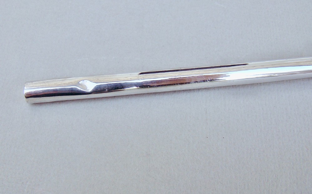 RARE EDWARDIAN SILVER INKSTAND BY WILLIAM HUTTON & SONS, LONDON 1903 View X