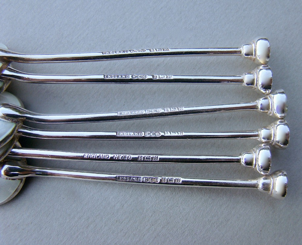 CASED SET OF SIX 
