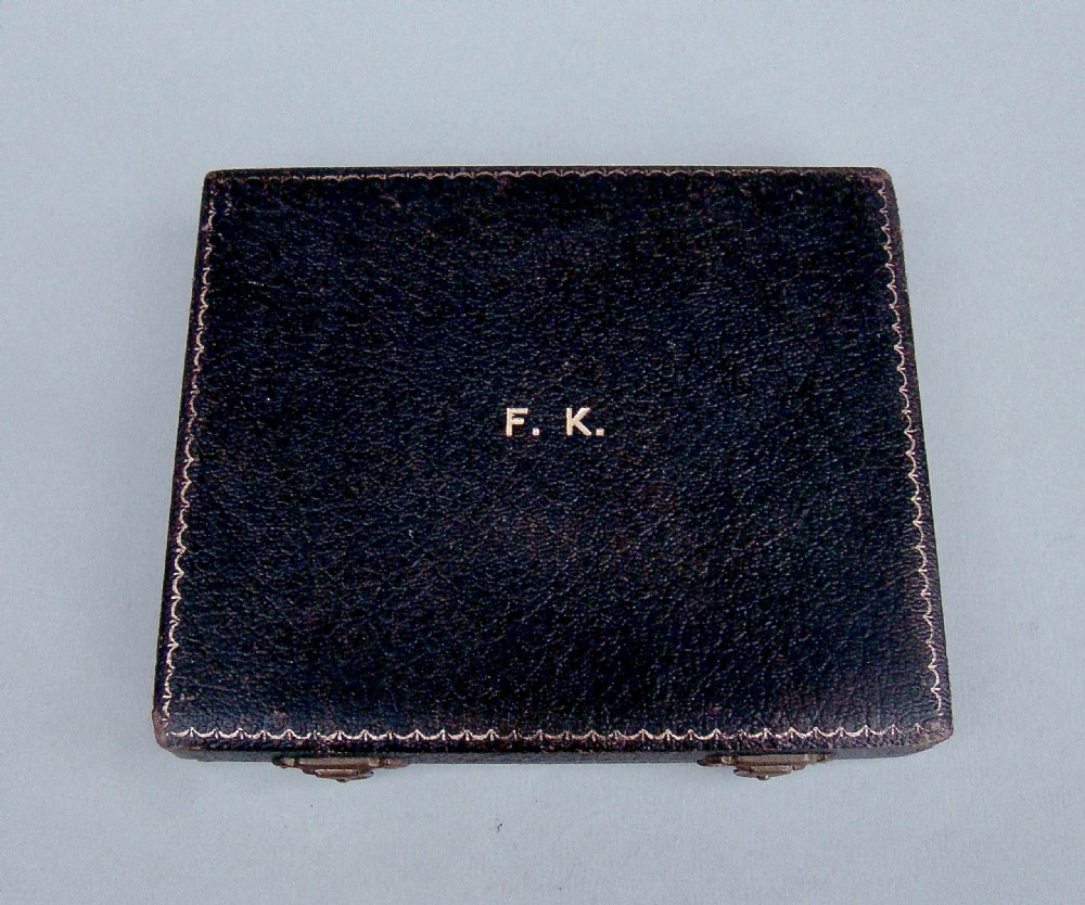 CASED SET OF SIX 