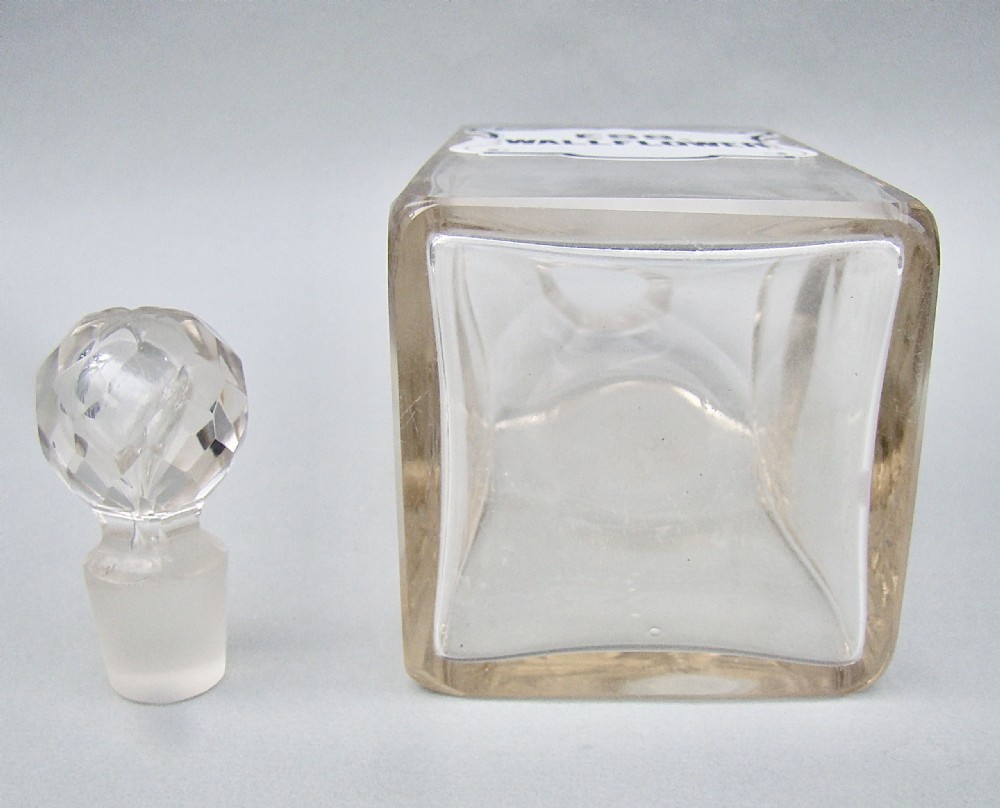 RARE VICTORIAN LARGE PERFUMERY / APOTHECARY BOTTLE, CIRCA 1890 View VI