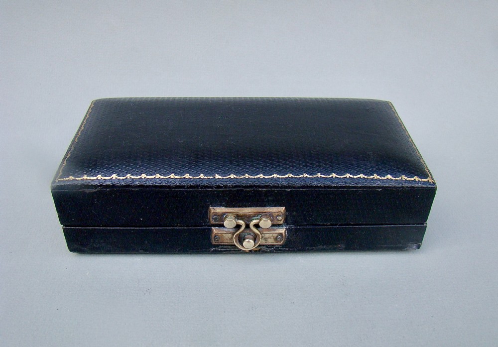 EXQUISITE CASED PAIR OF EDWARDIAN SILVER PICKLE FORKS BY ADIE & LOVEKIN, BIRMINGHAM 1902 View VII
