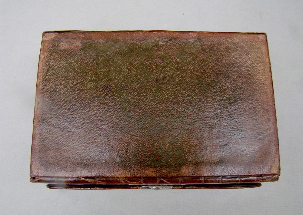 EDWARDIAN SILVER MOUNTED BRIDGE PLAYING CARDS BOX BY CHARLES PENNY BROWN, BIRMINGHAM 1903 View VII
