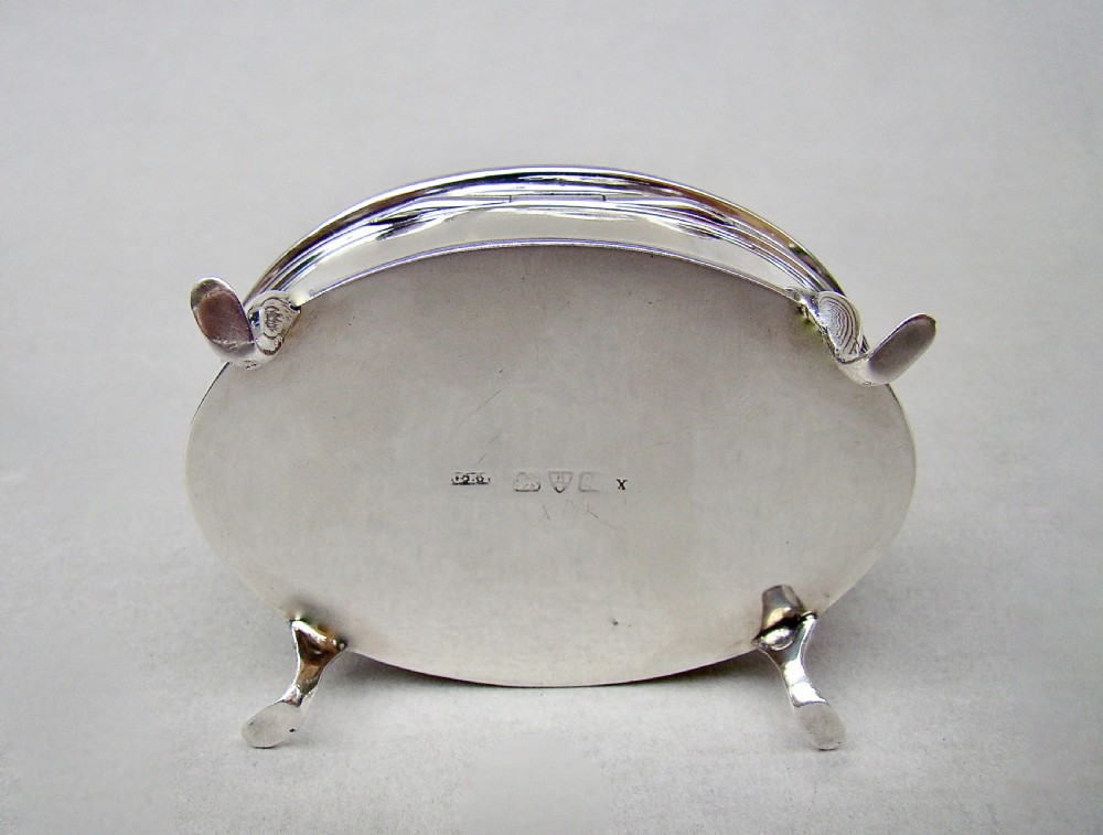 EDWARDIAN SILVER AND GUILLOCHE ENAMEL JEWELLERY BOX BY C.E. TURNER, CHESTER 1908
 View VI