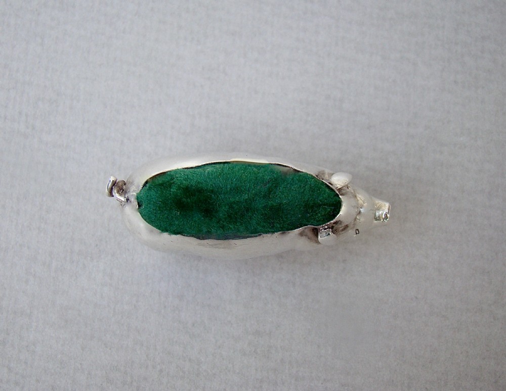 EDWARDIAN SILVER PIG PIN CUSHION BY ADIE & LOVEKIN, BIRMINGHAM 1902 View V
