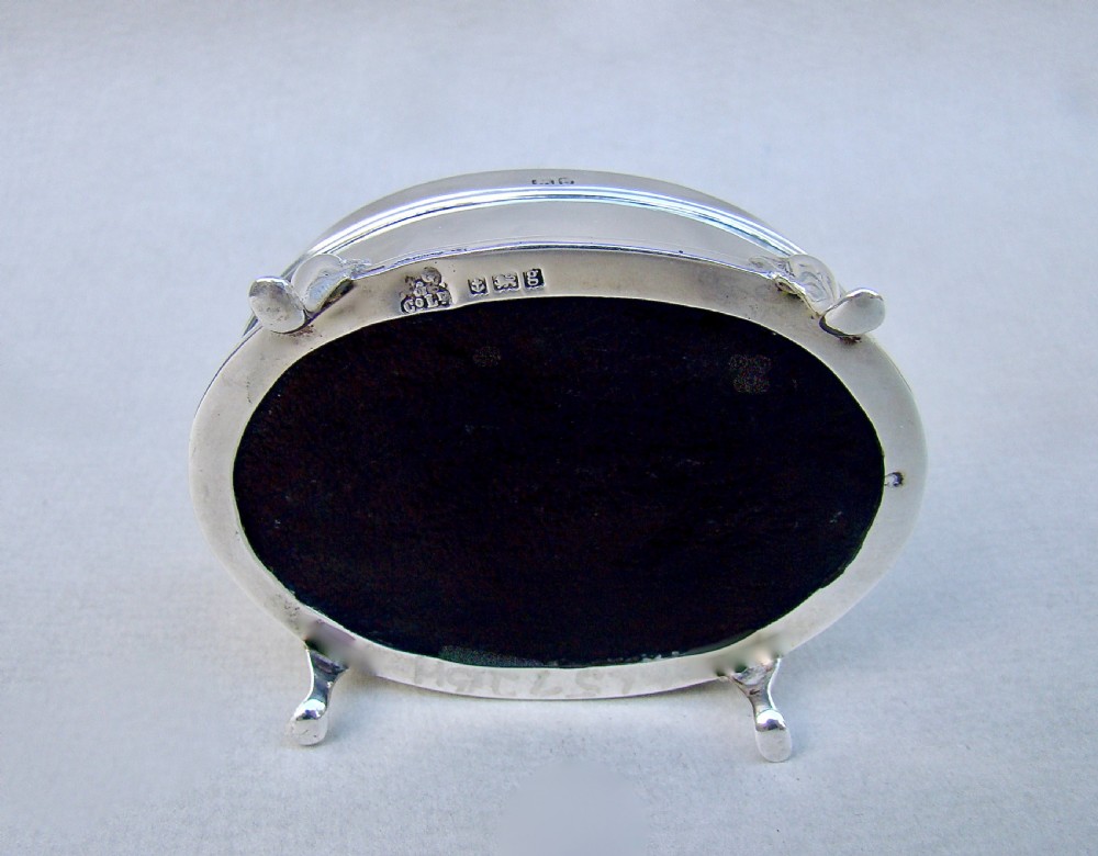 FABULOUS EDWARDIAN SILVER & PIQUE TORTOISESHELL JEWELLERY BOX BY BOARDMAN GLOSSOP & CO, BIRMINGHAM 1906
 View VI