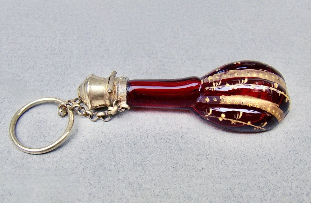RARE 19TH C. FRENCH MOSER GLASS 