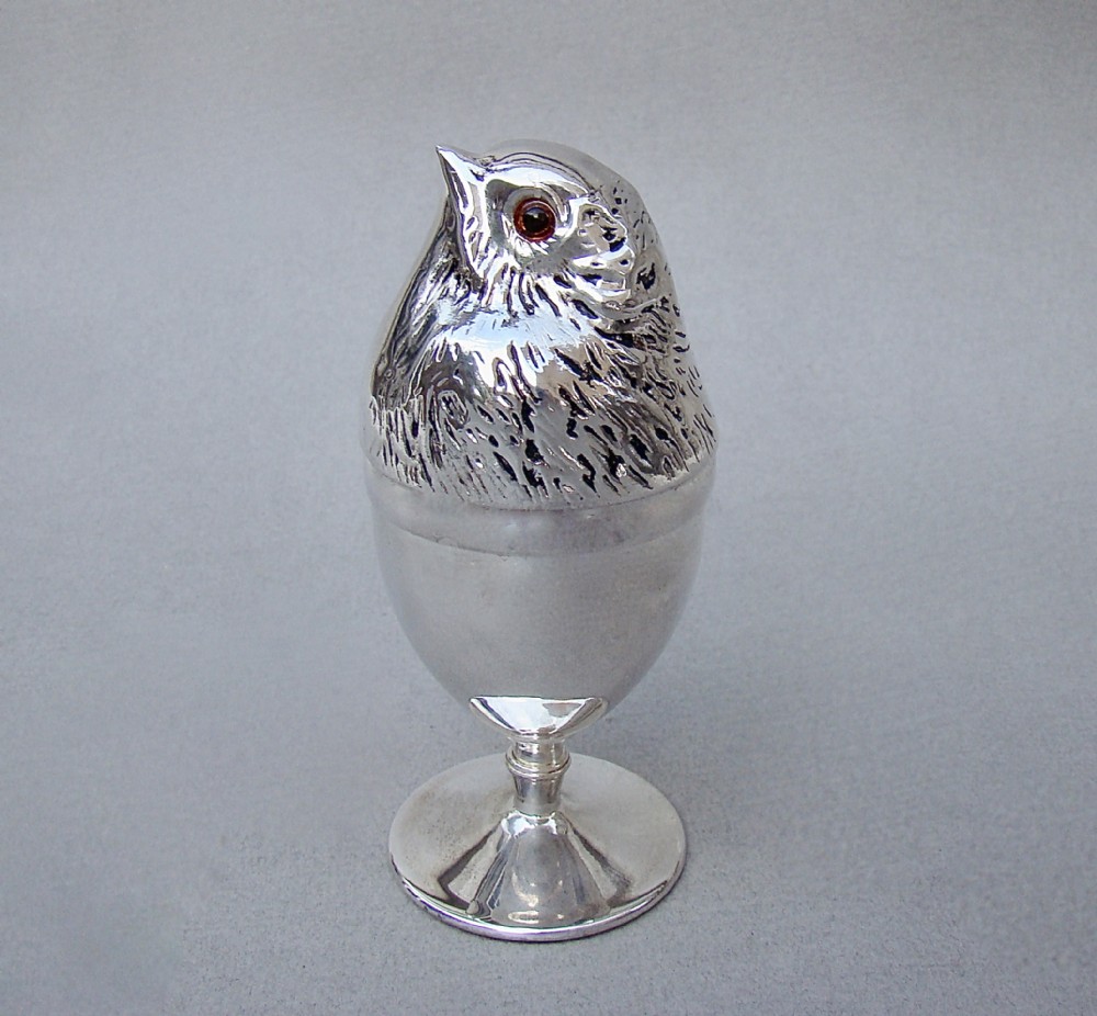 UNUSUAL EDWARDIAN SILVER PLATED NOVELTY 