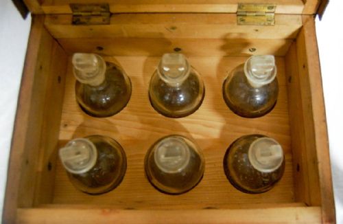 fig 2. Victorian Military Campaign Ammunition Chemistry Set with Royal Laboratory stamps for 1882 - Royal Arsenal