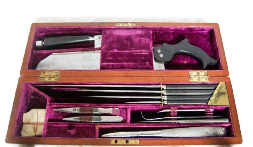 Early Nineteenth Century Victorian Surgeons Amputation Set by J. Gardner of Edinburgh
