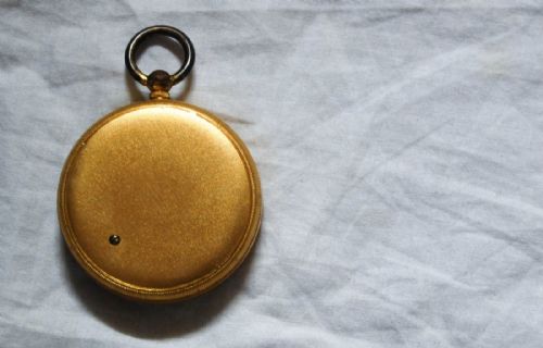 fig 2. Edwardian Pocket Barometer & Altimeter with Original Case by Newton & Co, Fleet St, London