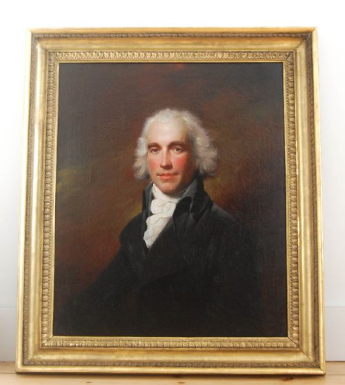 An Important Eighteenth Century Oil Portrait of Sir Thomas Plumer, Master of the Rolls & First Vice Chancellor of Britain - Attributed to Lemuel Francis Abbott