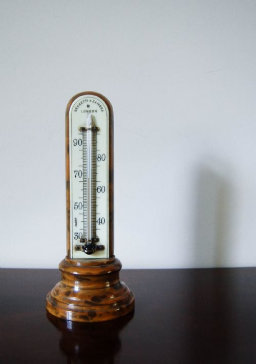 Early Twentieth Century Bakelite Desk Thermometer by Negretti & Zambra