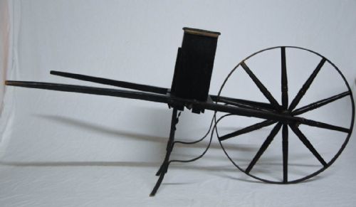 fig 2. Eighteenth Century Waywiser, Odometer or Surveyor's Wheel