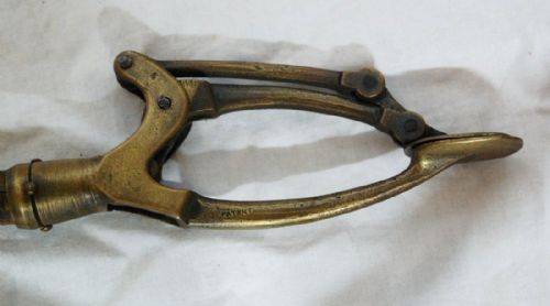 Regency Period Patent Library Book Picker or Book Grab with Bamboo Shaft