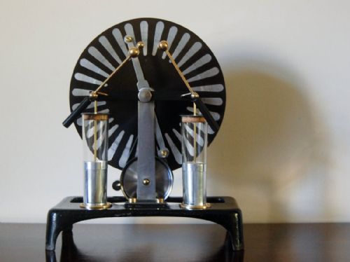 fig 1. Edwardian Period Wimshurst Influence Machine or Electrostatic Generator