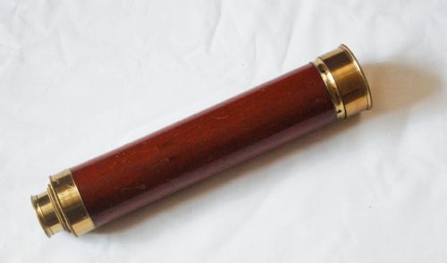 fig 1. Three Draw Telescope by Matthew Berge (Late Ramsden) owned by Horatio Stewart 95th Rifles