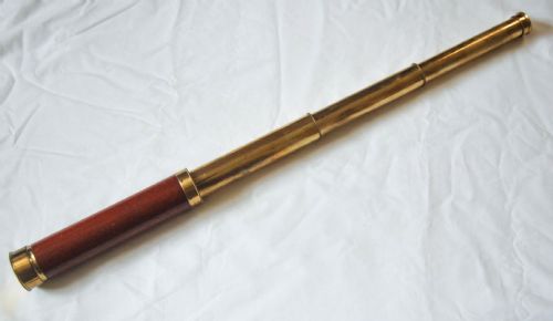 fig 2. Three Draw Telescope by Matthew Berge (Late Ramsden) owned by Horatio Stewart 95th Rifles