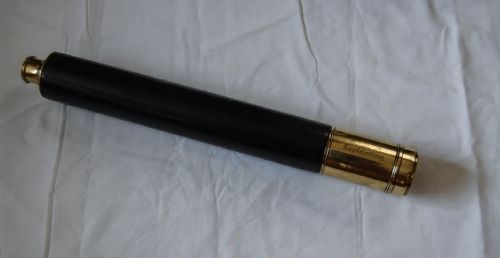 Mid-victorian Single Draw Day & Night Presentation Telescope by J, Sewill of Liverpool & London