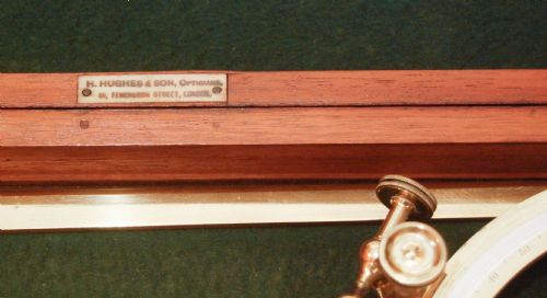 CASED VICTORIAN NAVAL STATION POINTER BY HENRY HUGHES OF LONDON - ADDITIONAL PHOTO 6