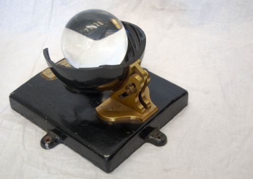 fig 2. Late Victorian Campbell Stokes Sunshine Recorder by J Hicks, London