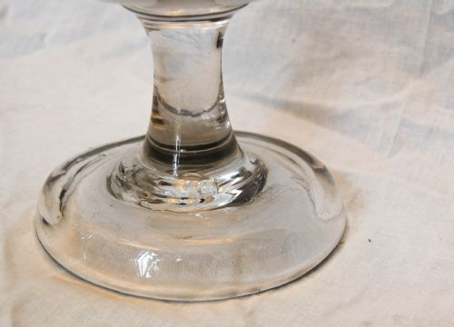 fig 1. Early Nineteenth Century Glass Leech Jar