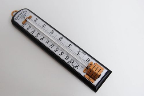 Mid-victorian Wall Thermometer by Chadburn & Son of Fenchurch Street London