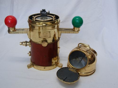 fig 4. World War Period Faithful Freddie Submarine Binnacle Compass