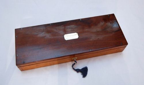 fig 3. Victorian Drawing Instrument Set by Elliott Brothers London - Owned by Sir Hay Frederick Donaldson KCB