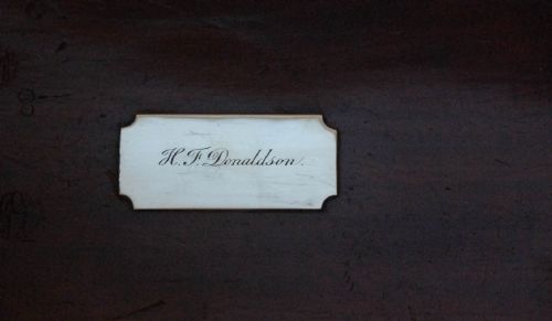 fig 4. Victorian Drawing Instrument Set by Elliott Brothers London - Owned by Sir Hay Frederick Donaldson KCB