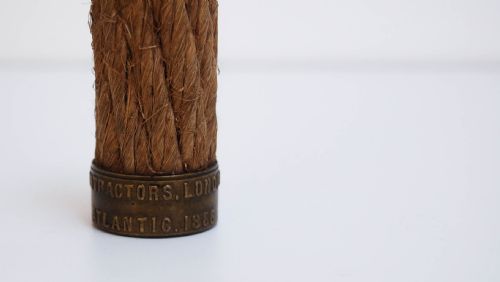 fig 5. Section of the 1866 Trans-Atlantic Telegraph Cable by The Telegraph Construction & Maintenance Company Limited