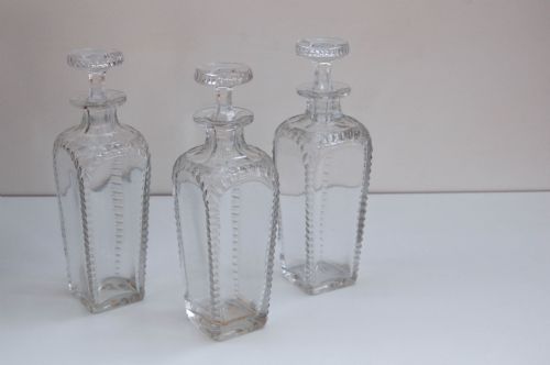 fig 3. Pollard Oak Triple Decanter Case Presented to Lieut RE Treweeks Royal Navy of HMS Natal