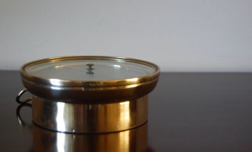 fig 5. Earliest Known Aneroid Barometer by Lucien Vidi - Serial Number 57