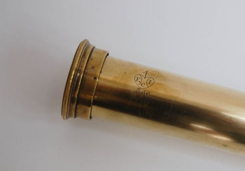 fig 2. East India Company Three Draw Telescope by Thomas Jones of Charing Cross, London