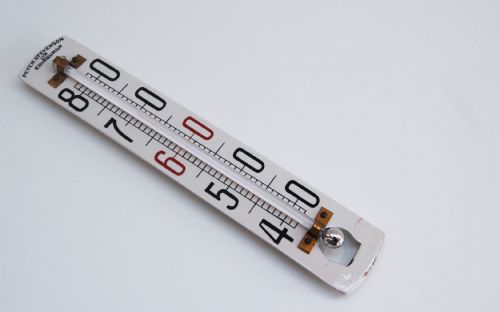Art Deco Ceramic Wine Cellar Thermometer by Peter Stevenson Ltd of Edinburgh