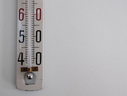fig 2. Art Deco Ceramic Wine Cellar Thermometer by Peter Stevenson Ltd of Edinburgh