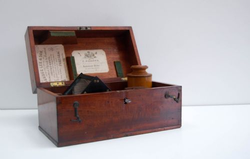 Early Victorian Cased Maritime Artificial Horizon by George Dollond of London