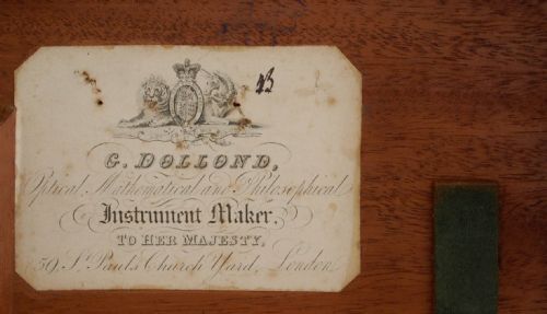 fig 3. Early Victorian Cased Maritime Artificial Horizon by George Dollond of London