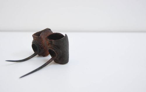 fig 1. Pair of Eighteenth Century Cockfighting Spurs