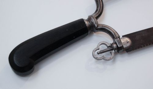 fig 3. Eighteenth Century Berlin Made Surgeon's Amputation Saw