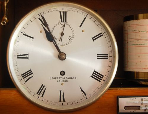 fig 4. Mid-Victorian Weather Station or Self Recording Aneroid Barometer by Negretti & Zambra