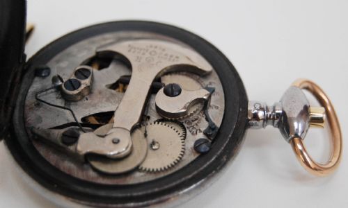 fig 2. Edwardian Cased Henri Chatelain Pedometer Retailed by Aitchison & Co