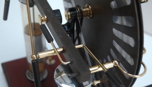 fig 4. Art Deco Period German Wimshurst Machine by Voltana
