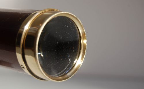fig 3. George III Three Draw Telescope by Cesar Tagliabue London