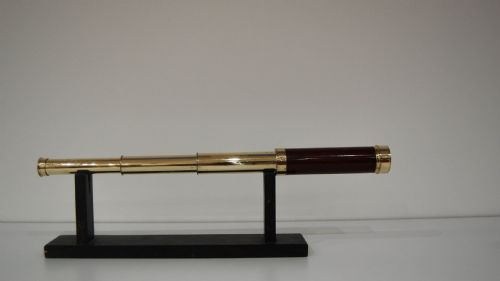 Small George III Three Draw Telescope by Matthew Berge (Late Ramsden) London