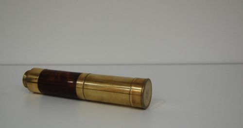 fig 6. William IV Three Draw Telescope by Cox of Devonport - Reginald J Cheetham Collection