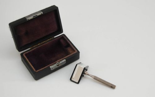 fig 1. Early Twentieth Century Cased Hand Held Prism by Emil Busch