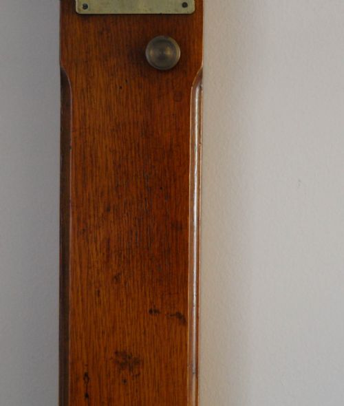fig 4. Edwardian Mining Stick Barometer by Thomson Skinner & Hamilton of Glasgow