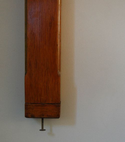 fig 5. Edwardian Mining Stick Barometer by Thomson Skinner & Hamilton of Glasgow