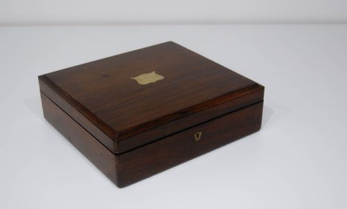 fig 1. Early Victorian Rosewood Cased Compound Microscope by JP Cutts Sutton & Son